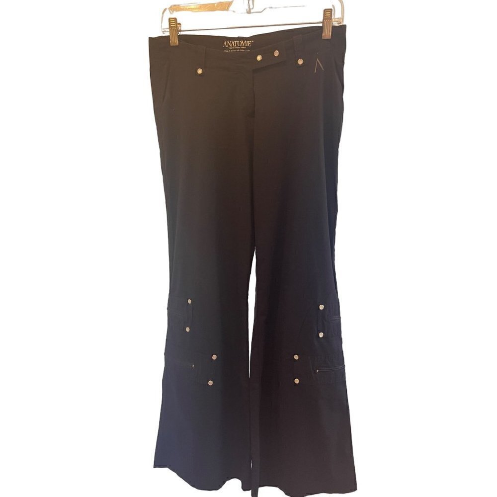 Anatomy womens pants black 30 waist 31 inside leg flare leg
